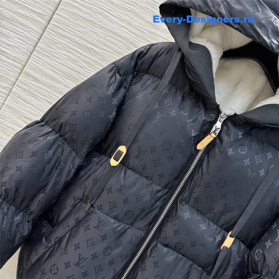l0vis Vvtt0n lv suede jacket cotton coat