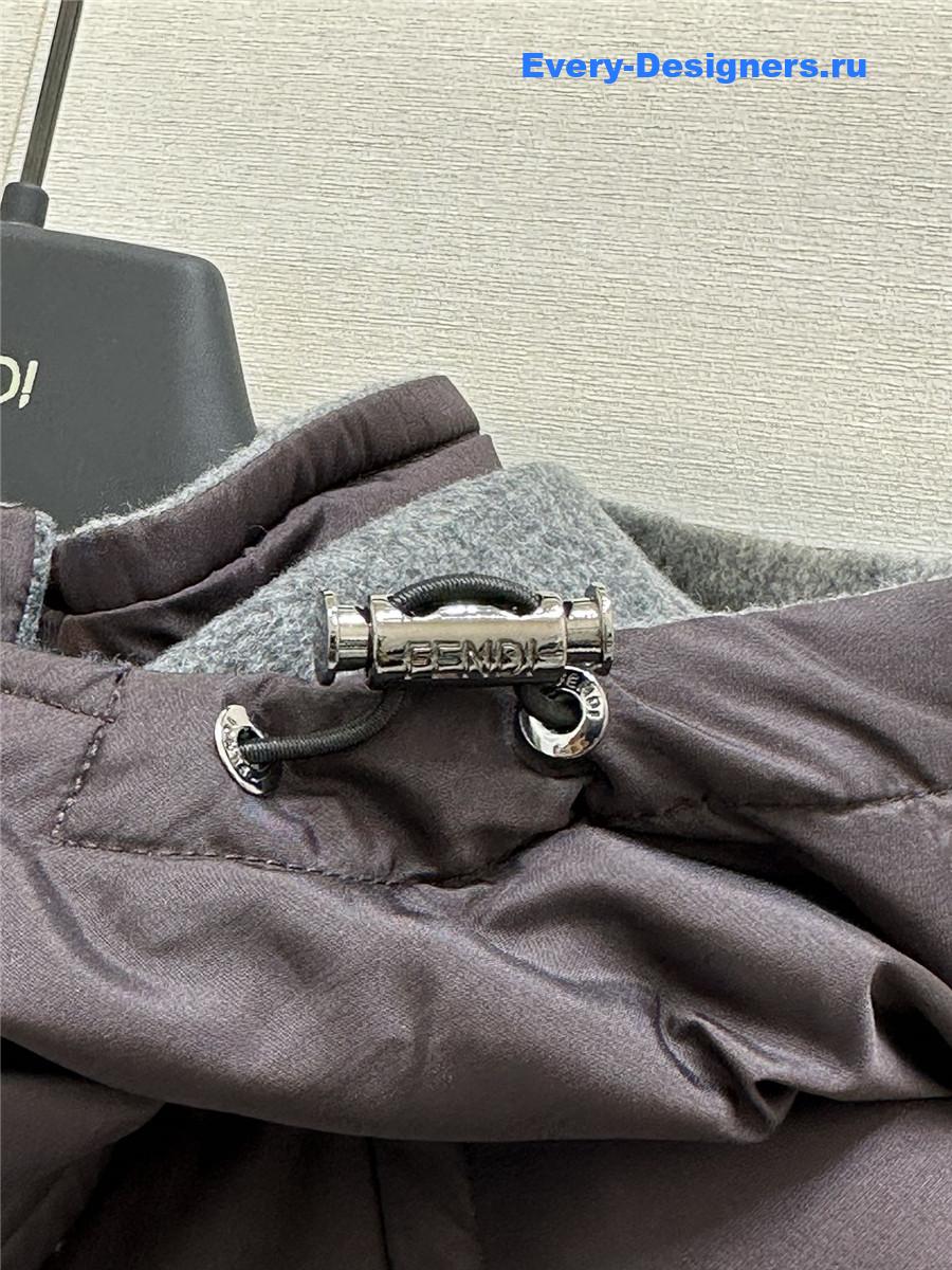 F**di classic fit down jacket