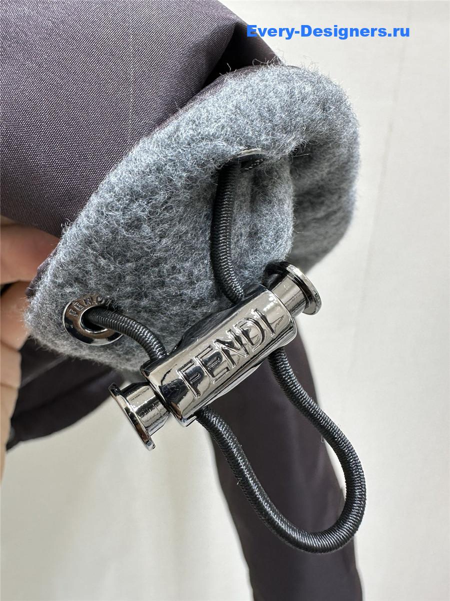 F**di classic fit down jacket