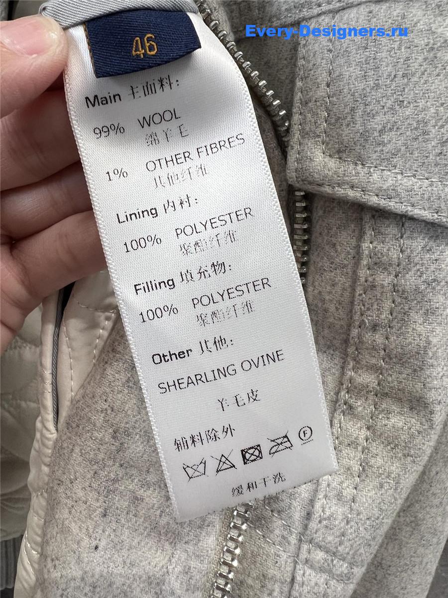 l0vis Vvtt0n lv waistcoat jacket