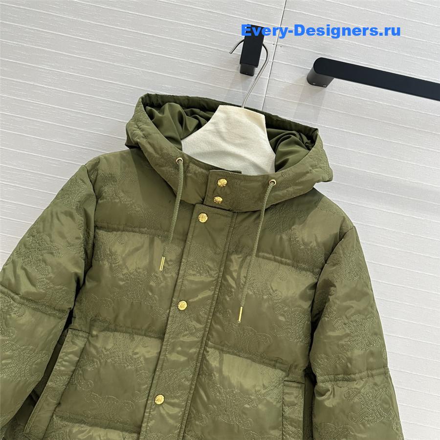 Ce1i*e white duck goose down jacket