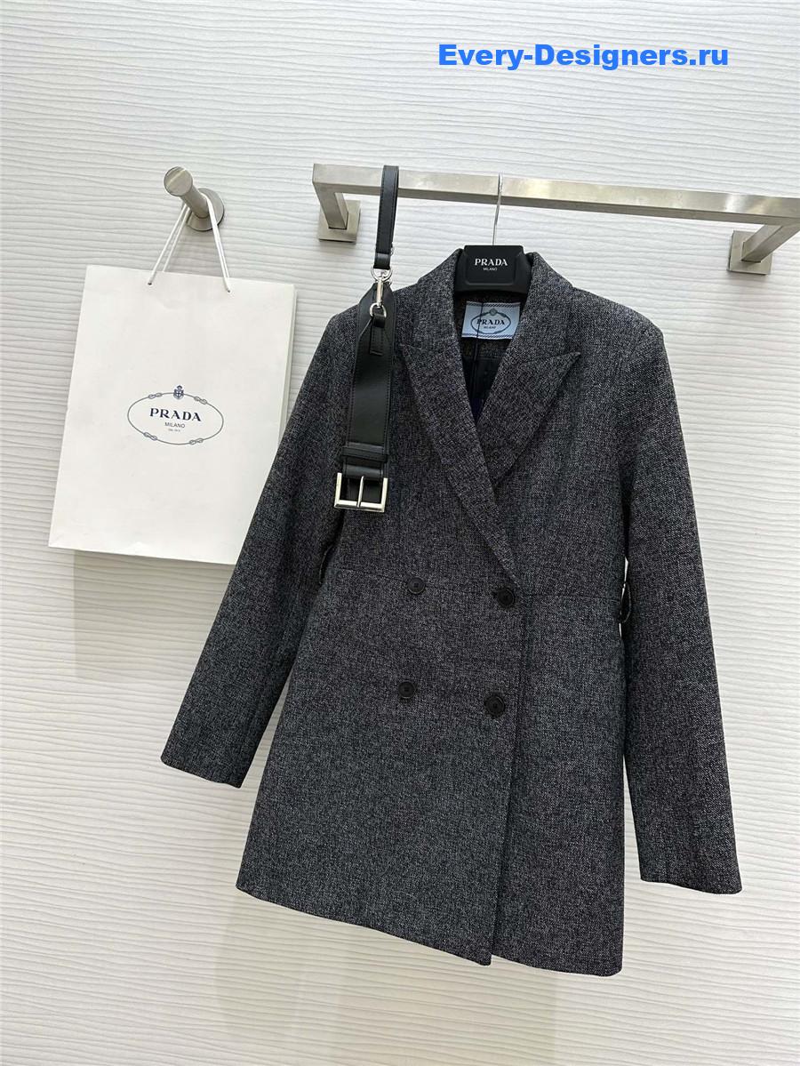 Pra*a mid-length blazer
