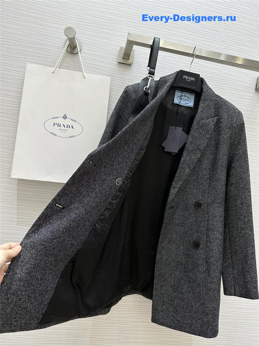 Pra*a mid-length blazer