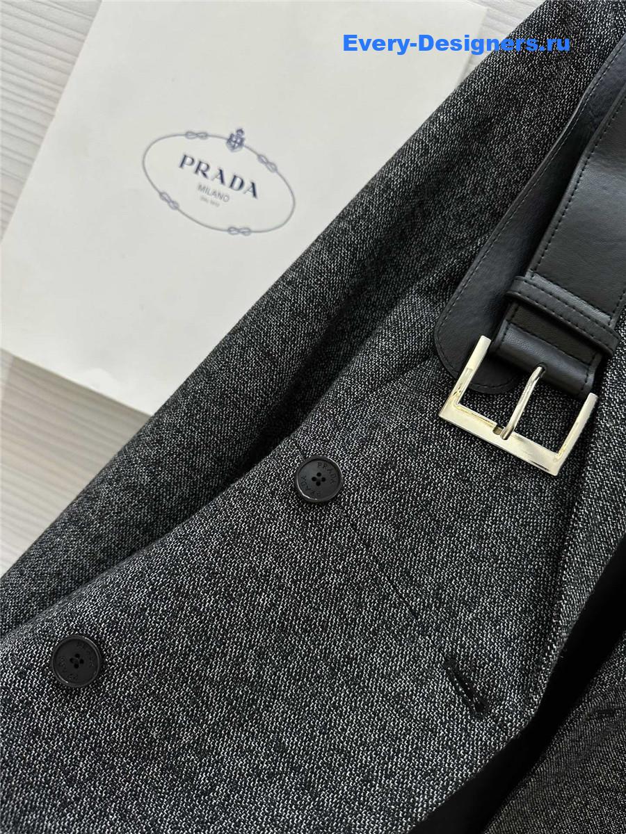Pra*a mid-length blazer