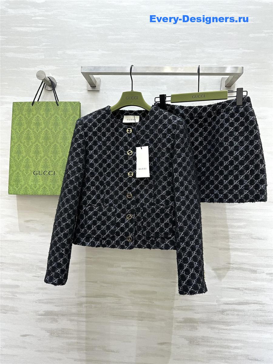 Gvc*1 woven tweed suit