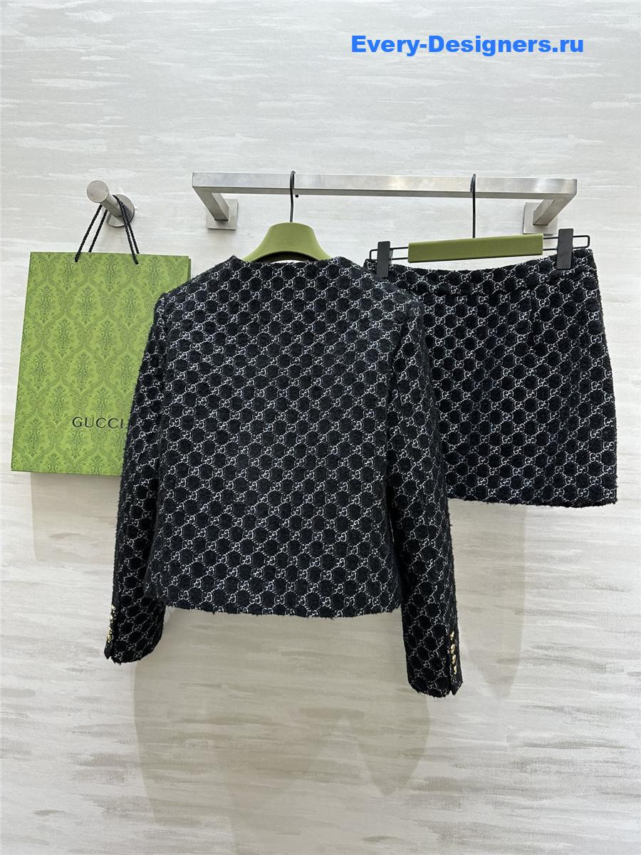 Gvc*1 woven tweed suit