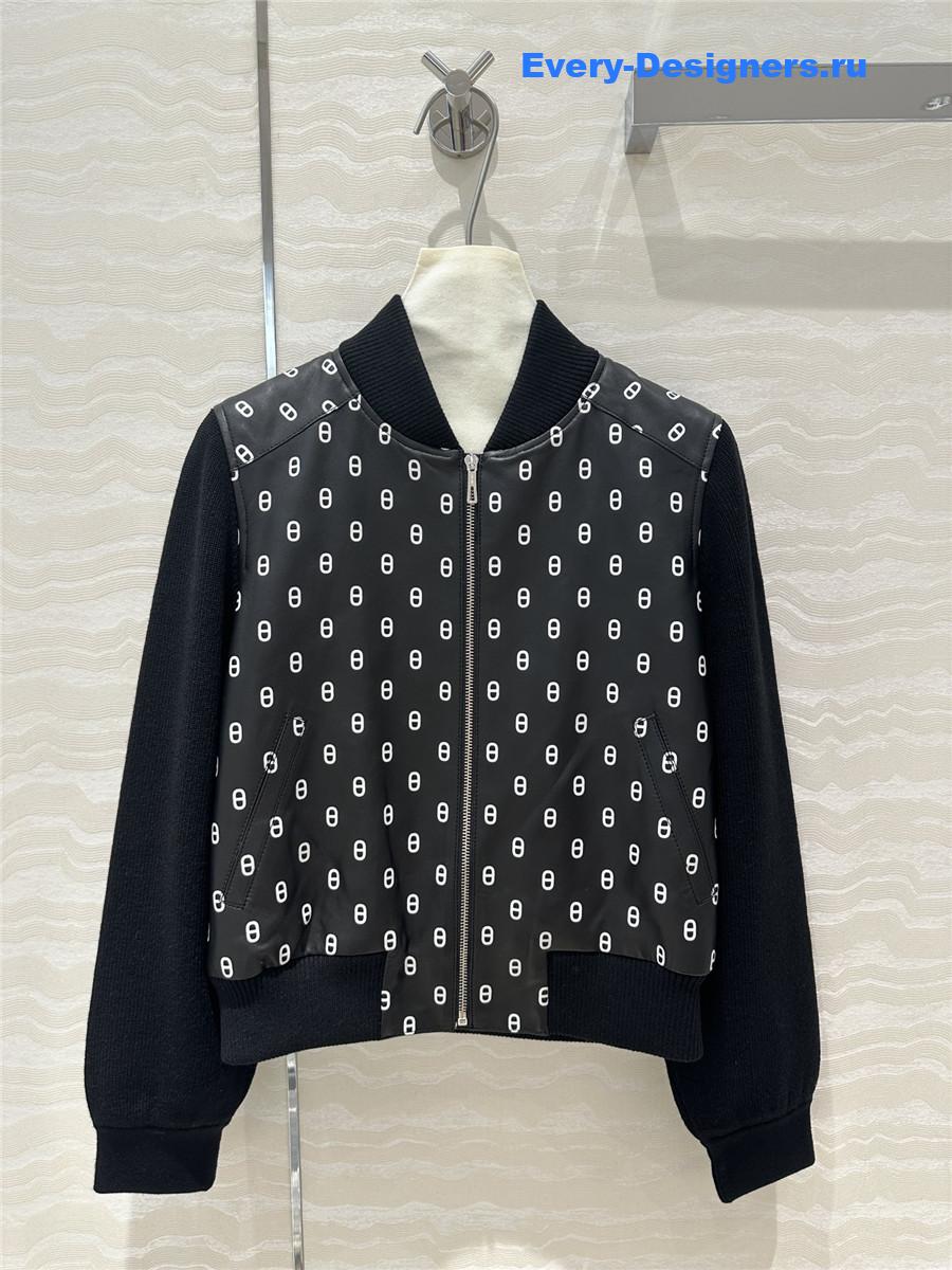 H**me5 leather jacket