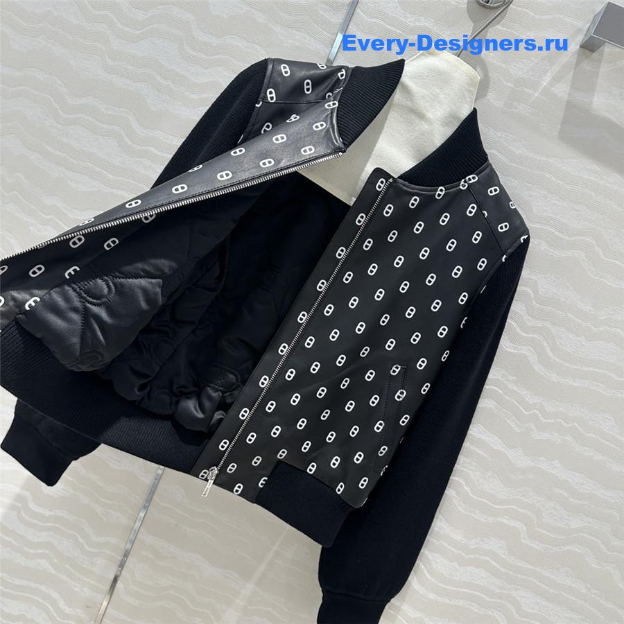 H**me5 leather jacket