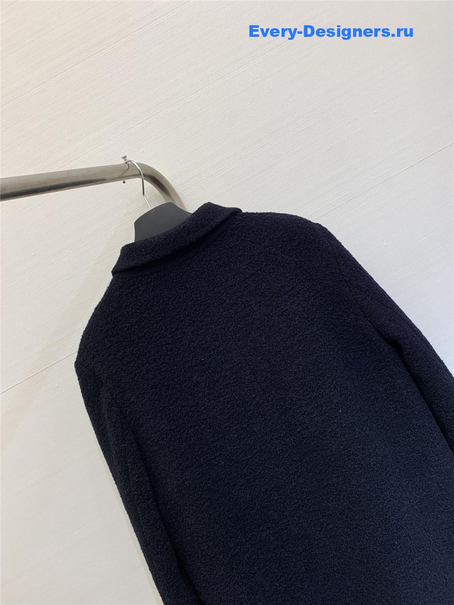 Ce1i*e bouclé coat