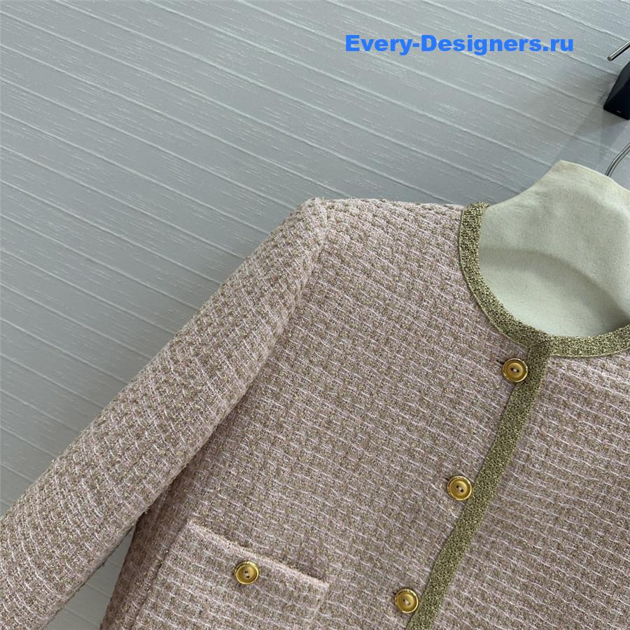 M1um1u tweed cropped jacket