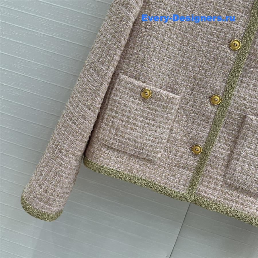 M1um1u tweed cropped jacket