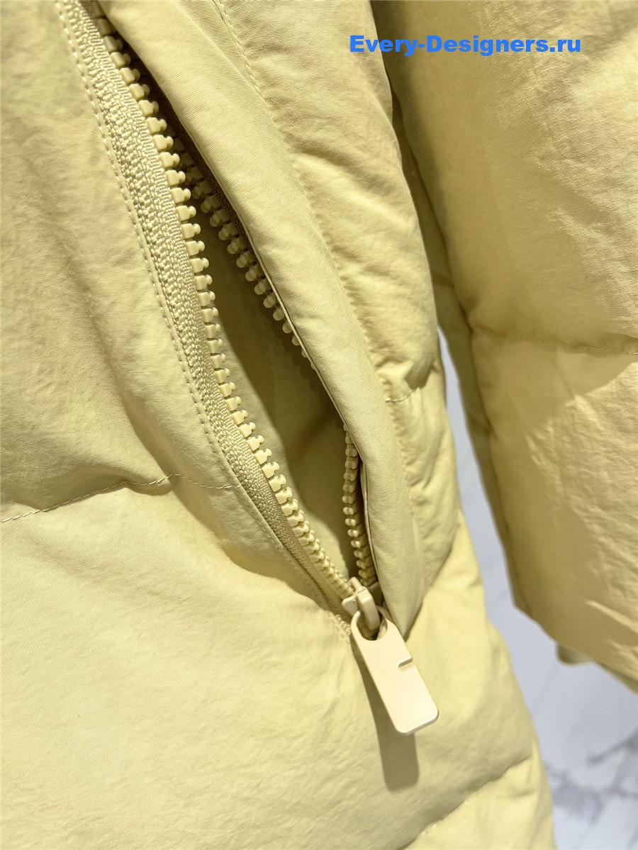 Bv*b*rry hooded long puffer jacket