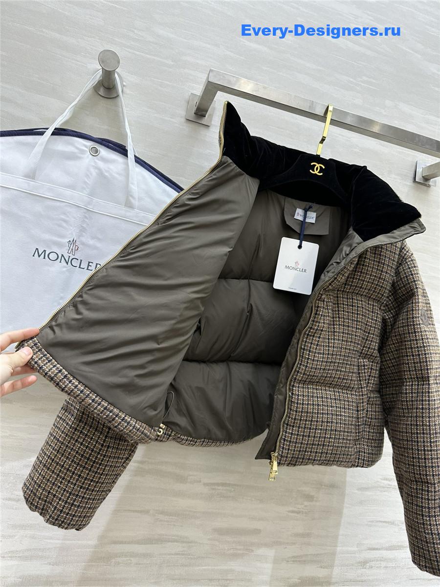 Moncler Stand Collar Down Jacket