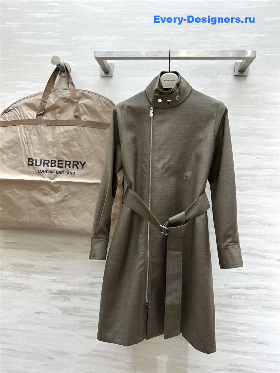 Bv*b*rry trench dress