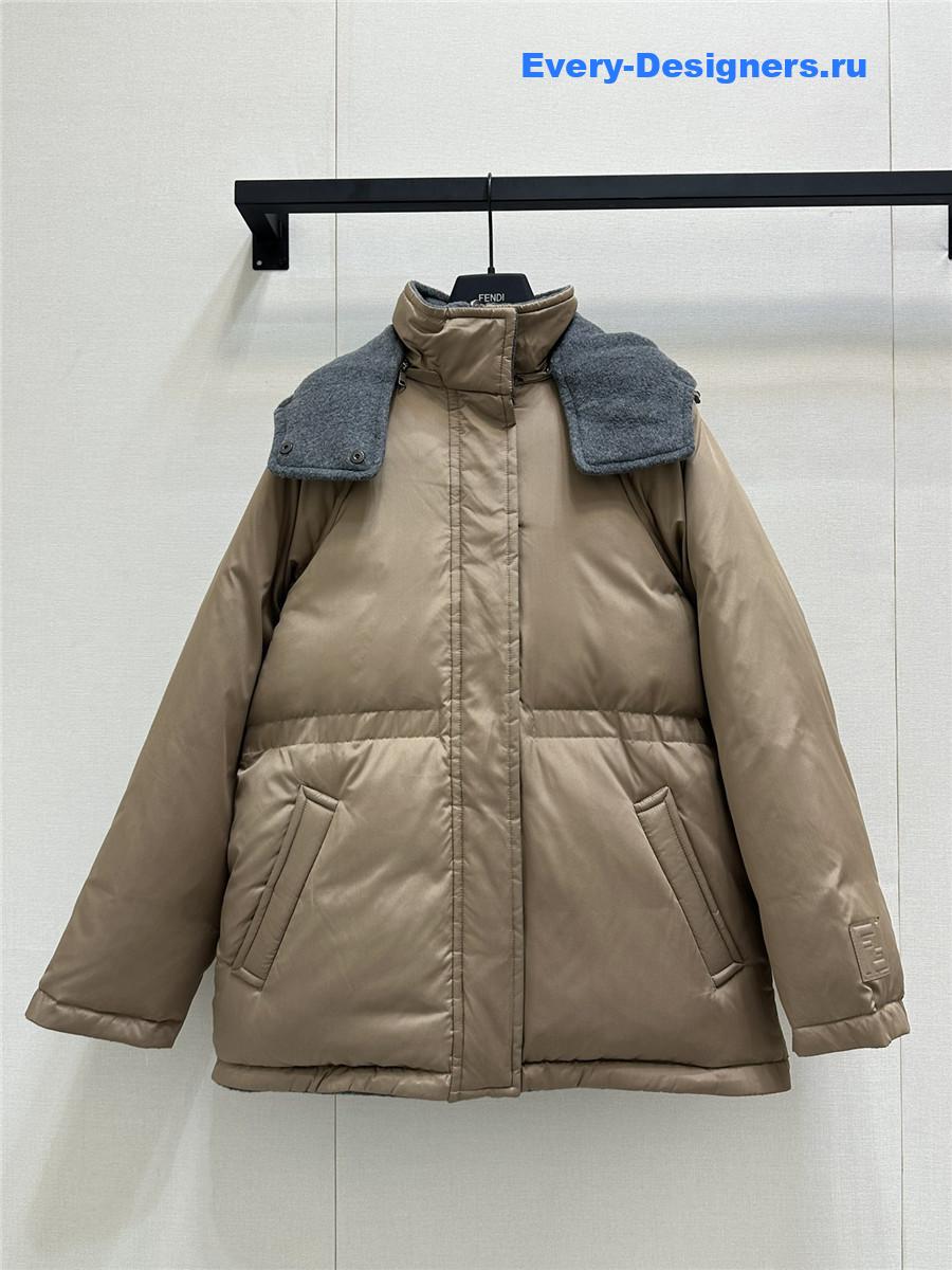 F**di reversible down jacket