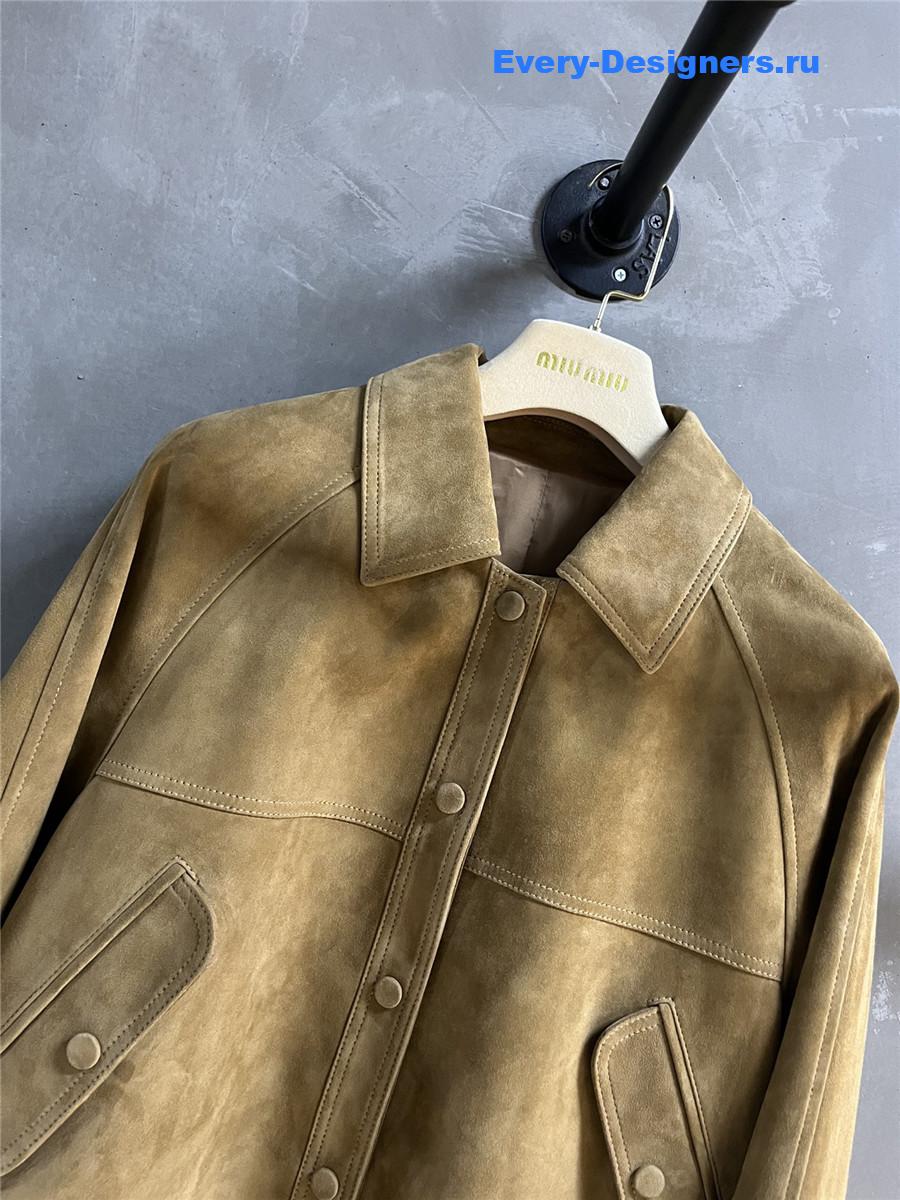 M1um1u cashmere coat
