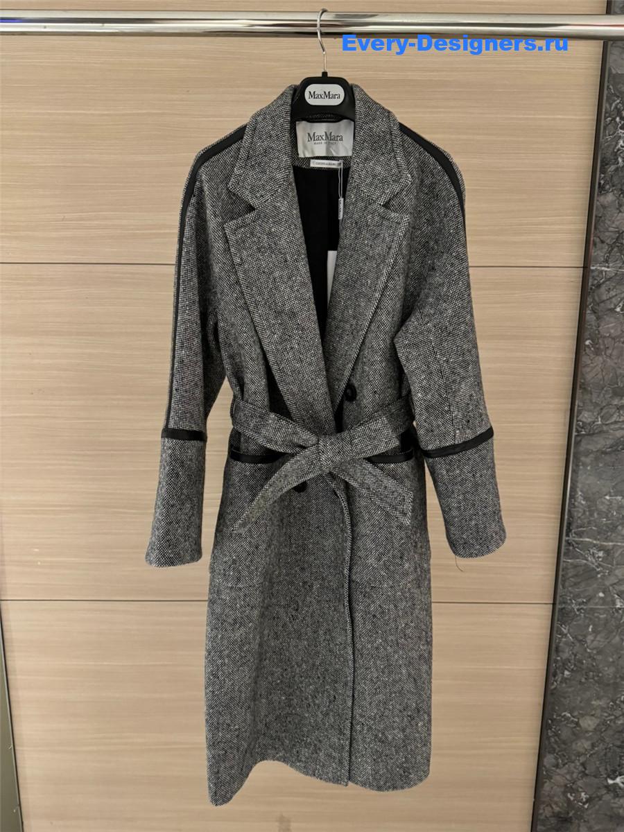 Vanitoo oversized wool-blend coat