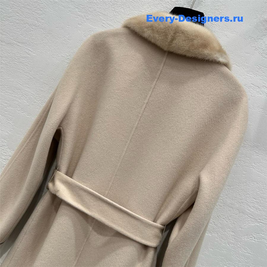 H**me5 long cashmere coat