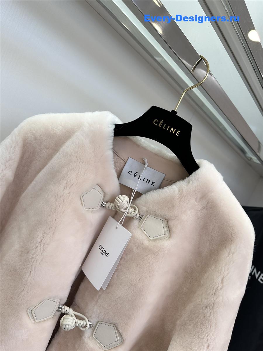 Ce1i*e shearling coat