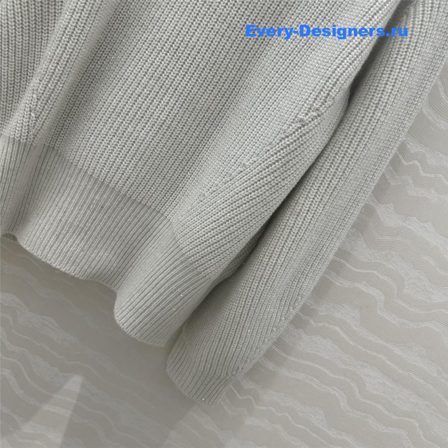BC Turtleneck Cashmere Sweater off-white