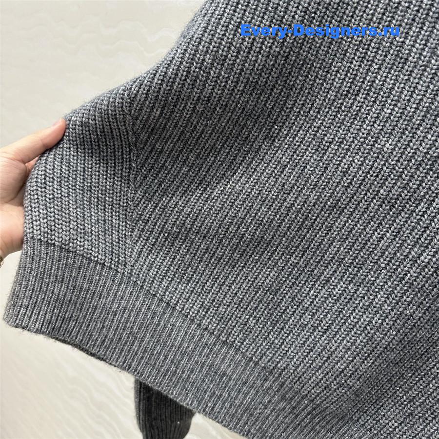BC Crew-Neck Cashmere Sweater Grey