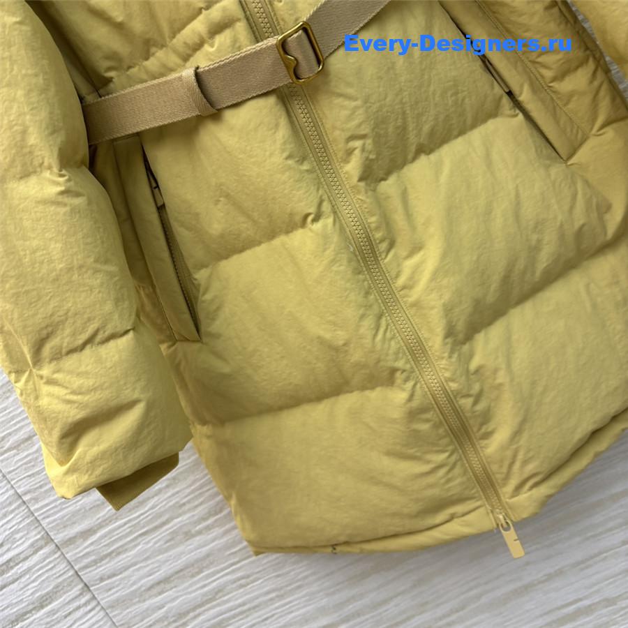 Bv*b*rry long h-line down jacket