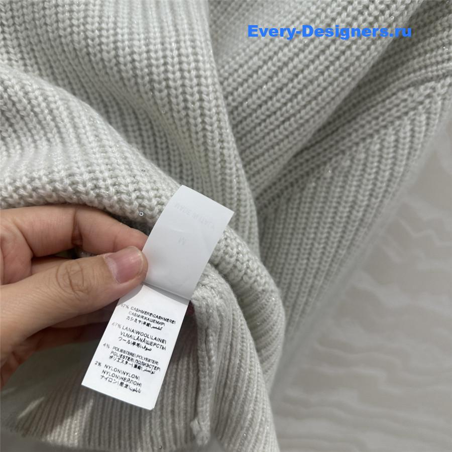 BC Crew-Neck Cashmere Sweater off-white