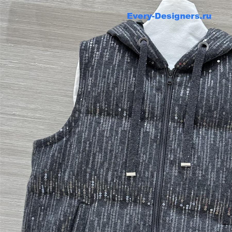 BC Cashmere Shell Goose Down Vest