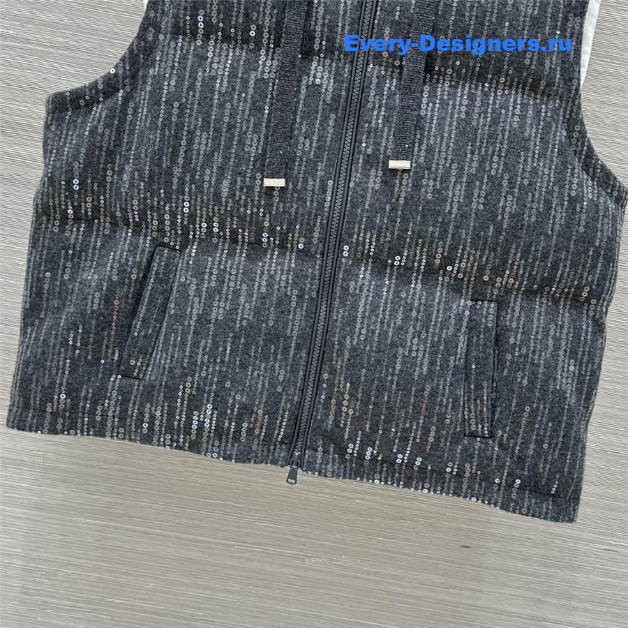 BC Cashmere Shell Goose Down Vest