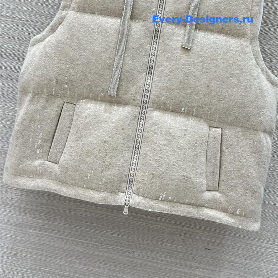BC Cashmere Shell Goose Down Vest
