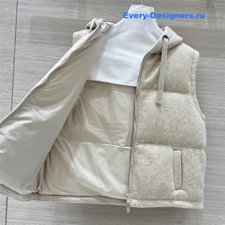 BC Cashmere Shell Goose Down Vest