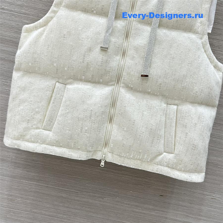 BC Cashmere Shell Goose Down Vest