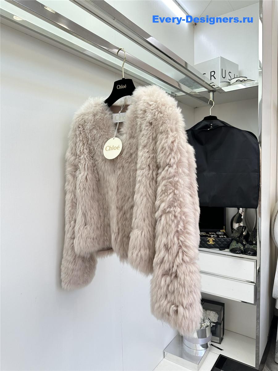 Chloé shearling coat