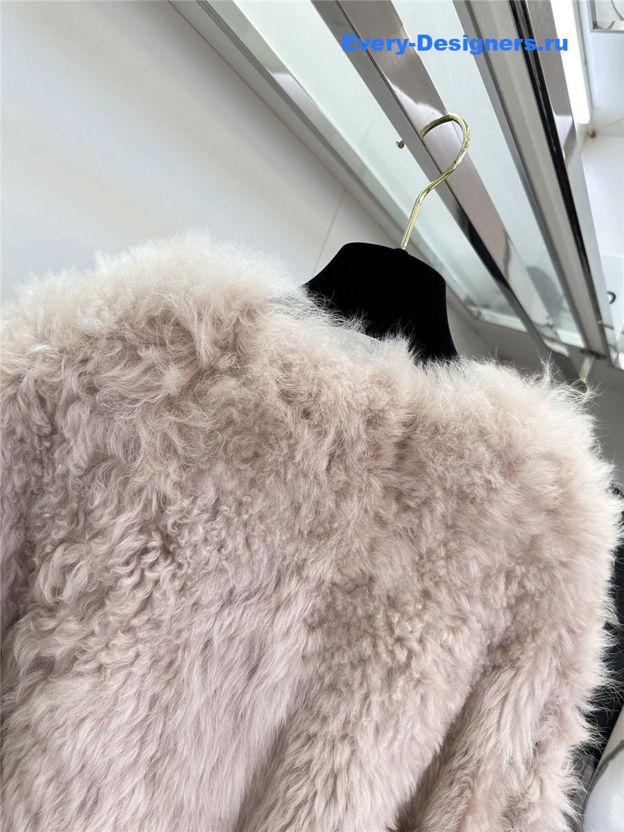 Chloé shearling coat