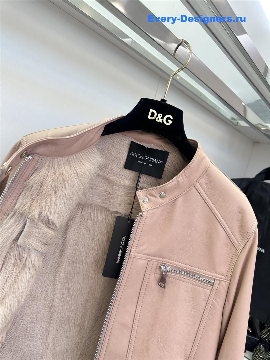 Dolce & Gabbana d&g fur coat