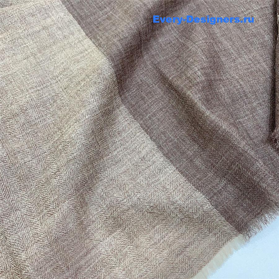 L0r0 P1ana ring velvet colorblock long scarf