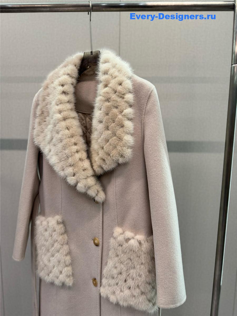 Vanitoo mid-length cashmere coat