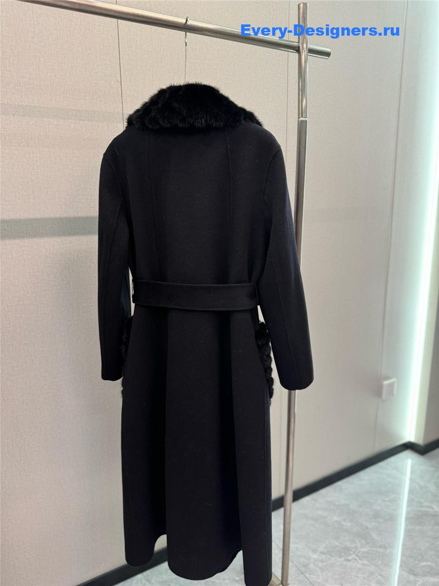 Vanitoo mid-length cashmere coat