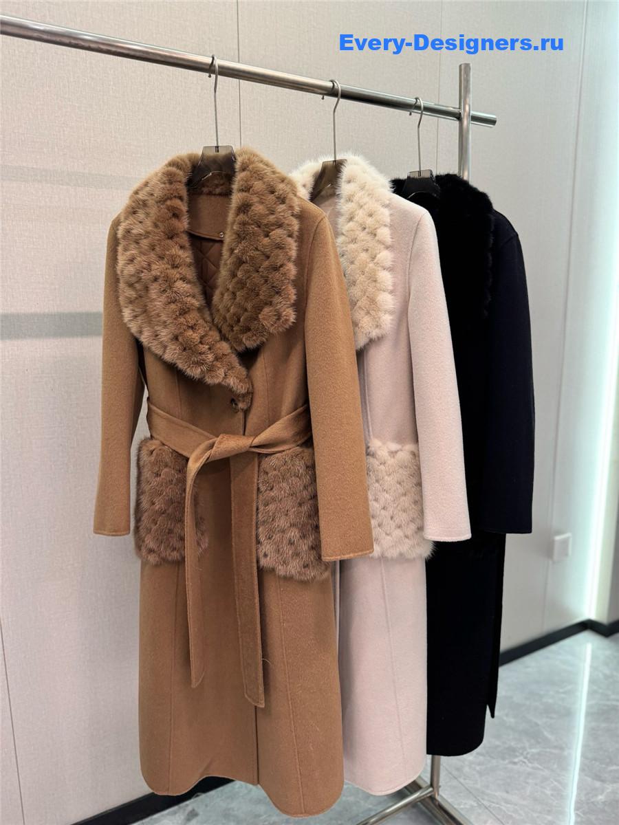 Vanitoo mid-length cashmere coat