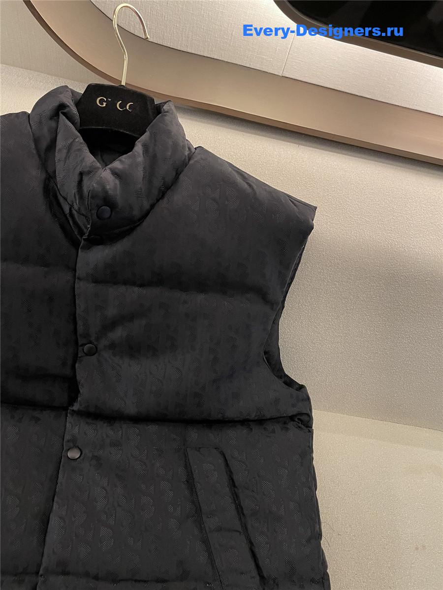 D10r monogram cotton vest