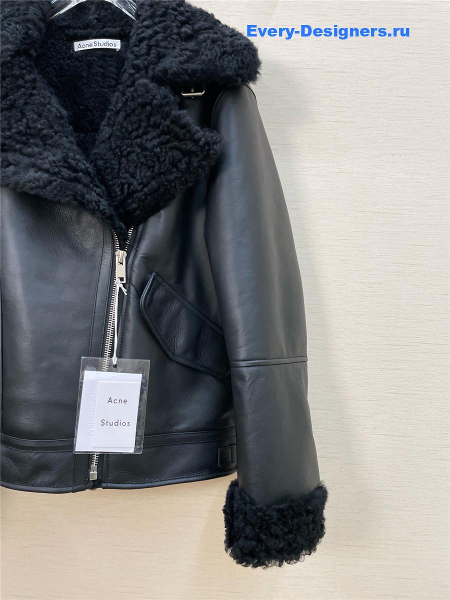 Acne studios shearling coat