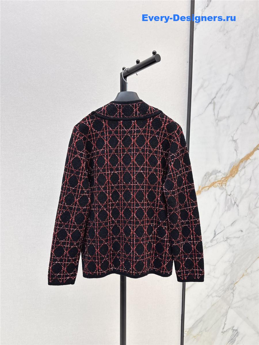 D10r cannage knit cardigan