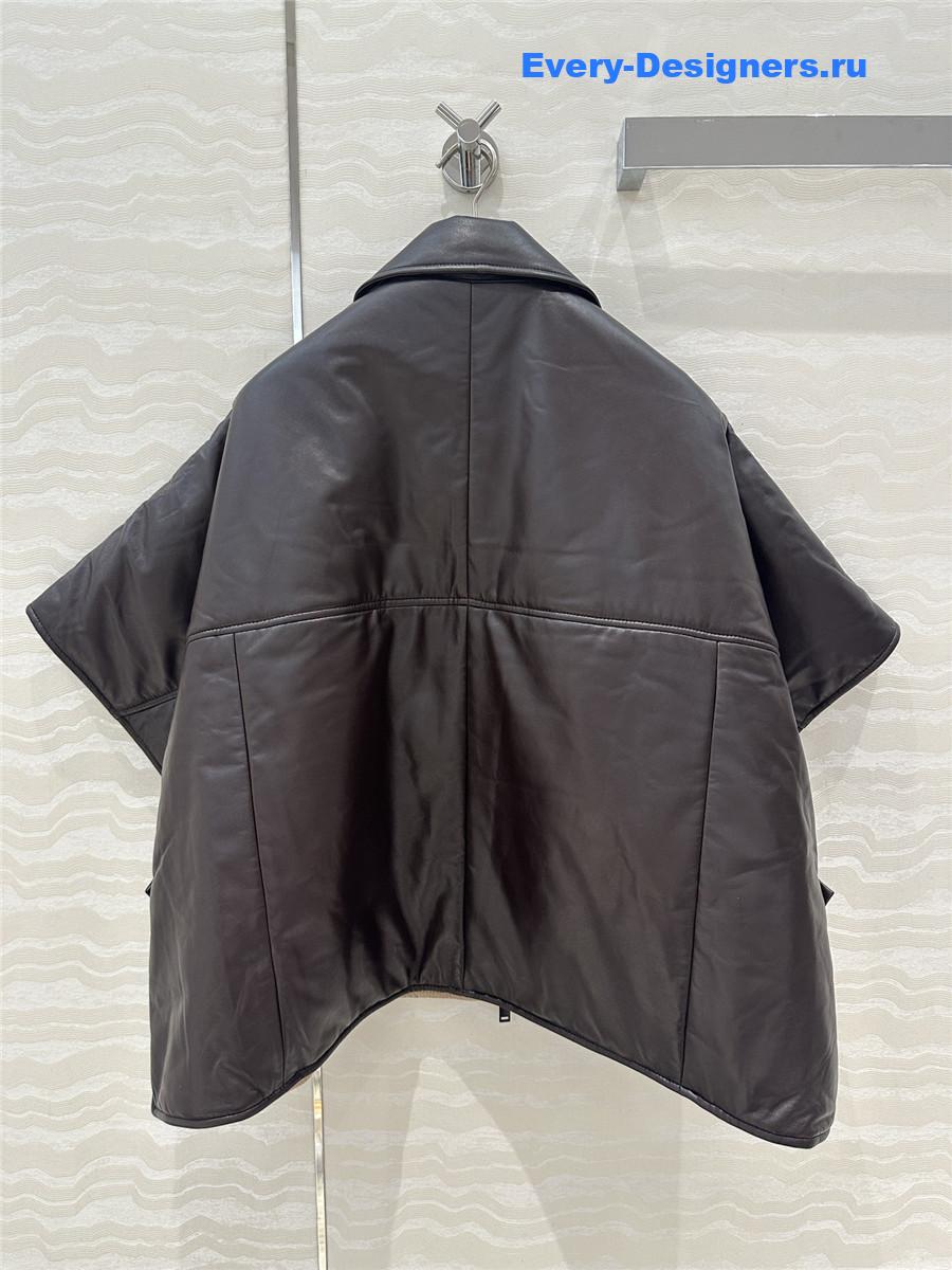 BC Cape Leather Padded Jacket
