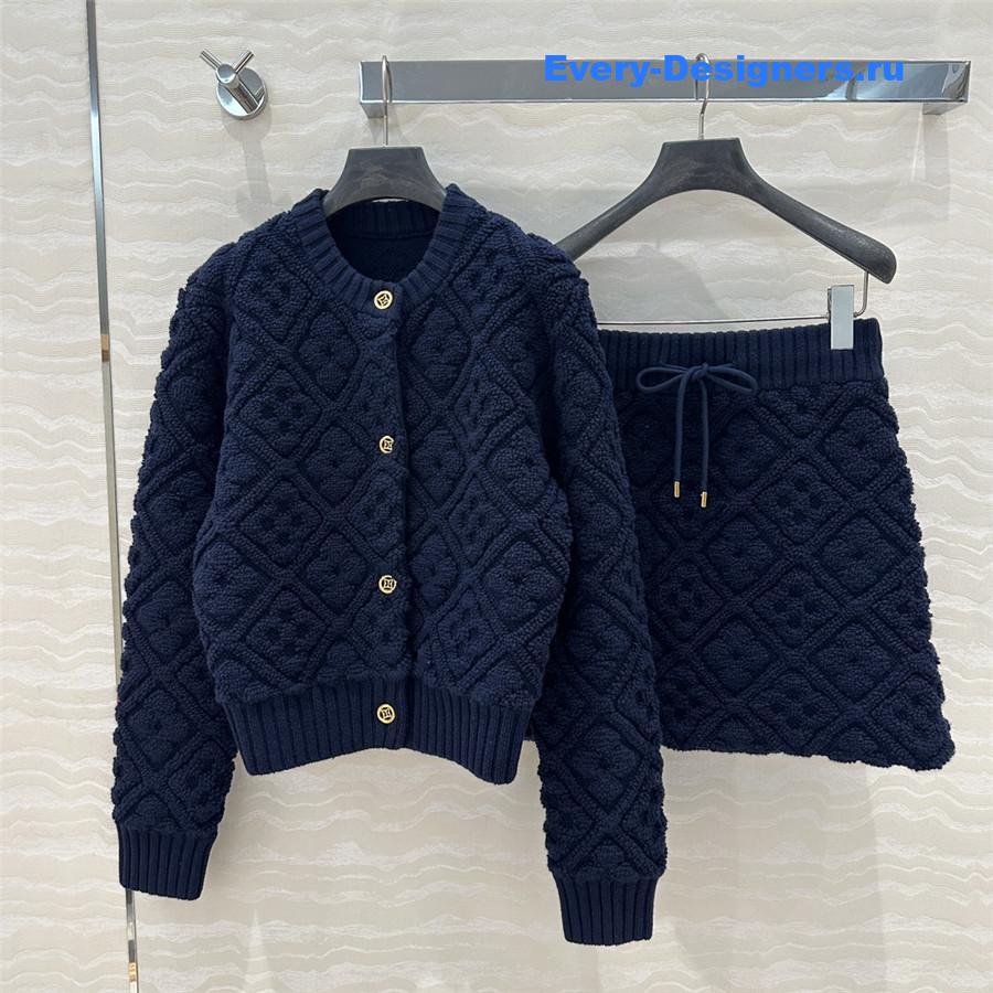 l0vis Vvtt0n lv monogram jacquard suit
