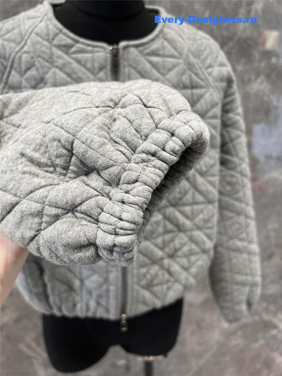 D10r quilted jacket + cuffed cotton pants set