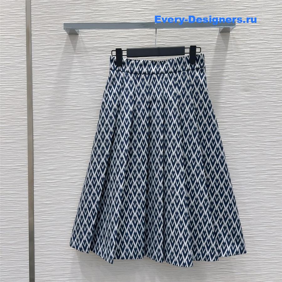 Va1e*ntin0 pleated skirt
