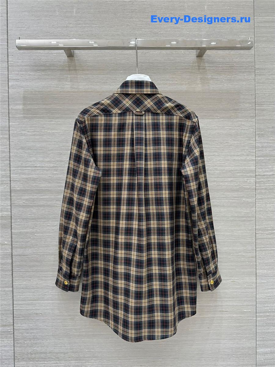 M1um1u preppy long shirt