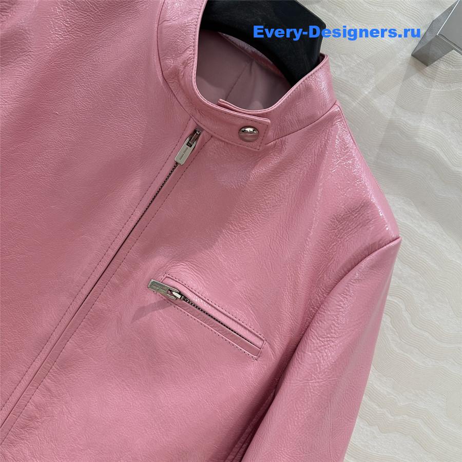 M1um1u leather jacket