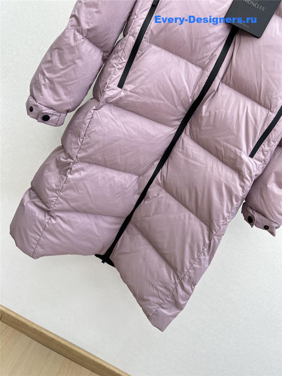 Moncler Long Hooded Down Jacket