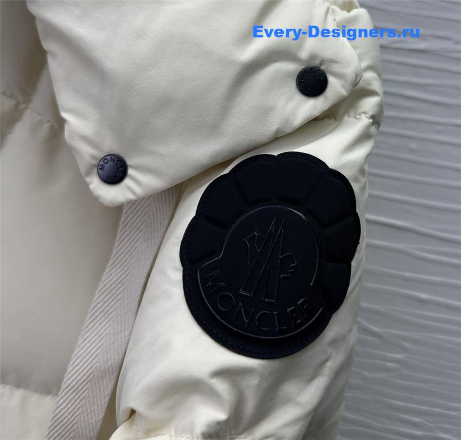 Moncler hooded goose down jacket